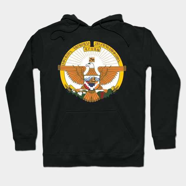 Republic of Artsakh Hoodie by Wickedcartoons